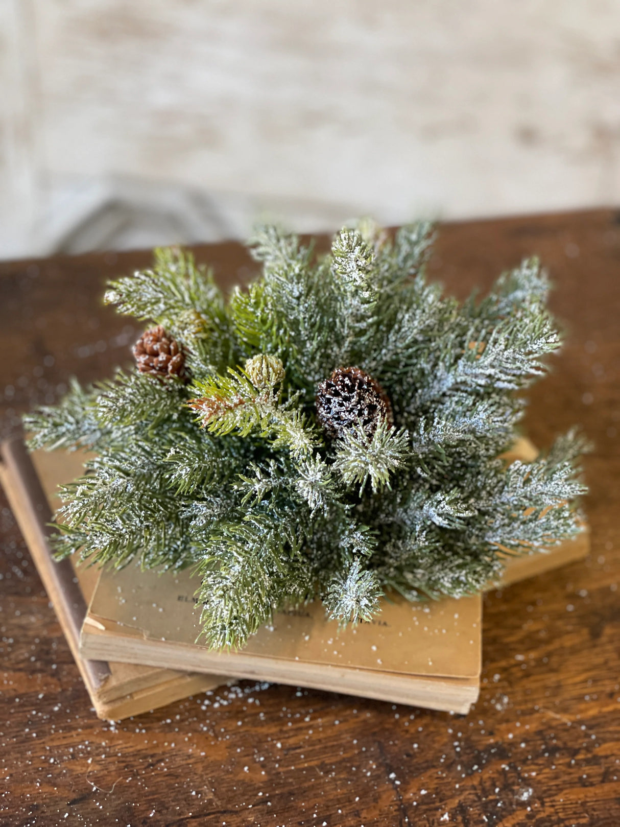 Frosted Spruce Half Sphere