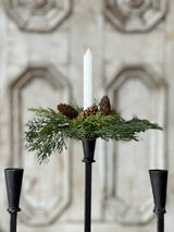 Advent Greens Candle Ring