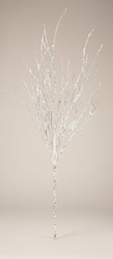 Snowy Charm Birch Spray