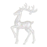 Iridescent Finish Acrylic Reindeer