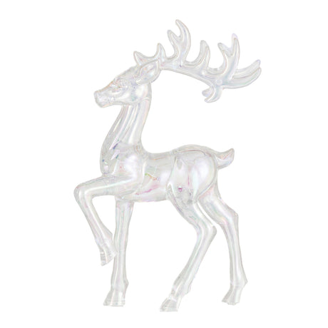 Iridescent Finish Acrylic Reindeer