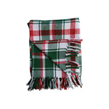 Holiday Brushed Cotton Flannel Throw