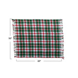 Holiday Brushed Cotton Flannel Throw