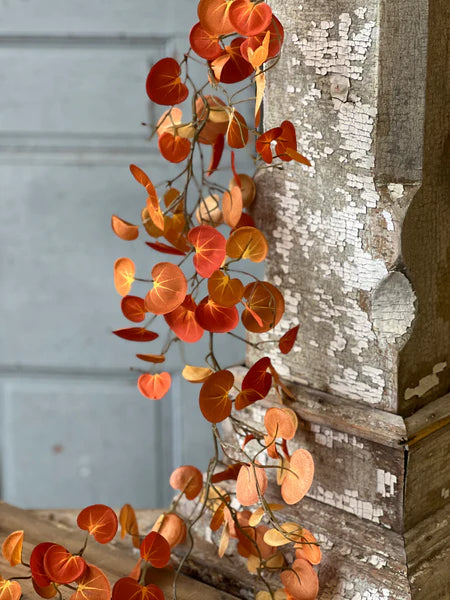 6' Setting Sun Leaves Garland