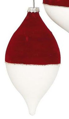 Flocked & Matte Ornament - 3 Styles