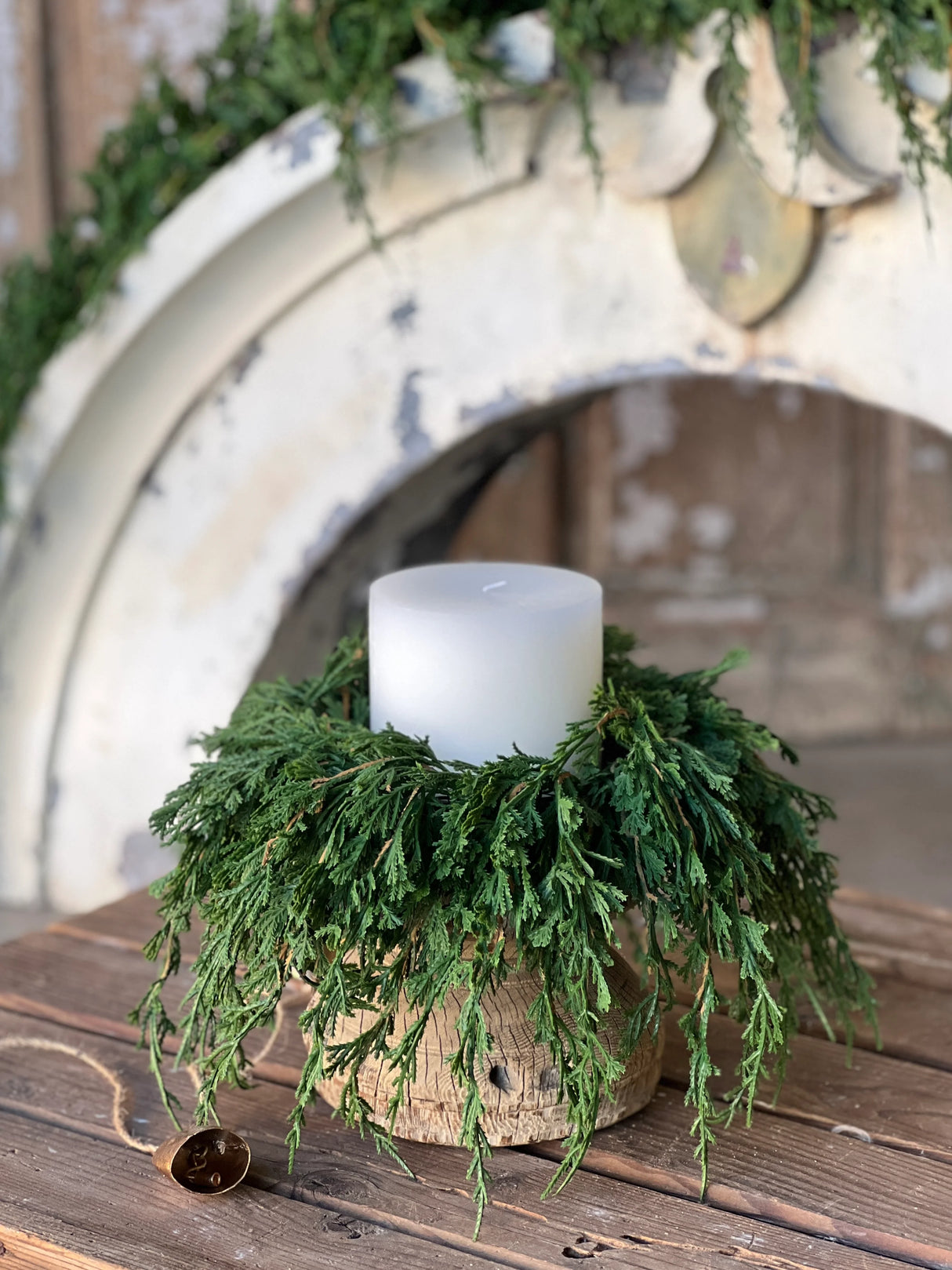 Emerald Falls Candle Ring