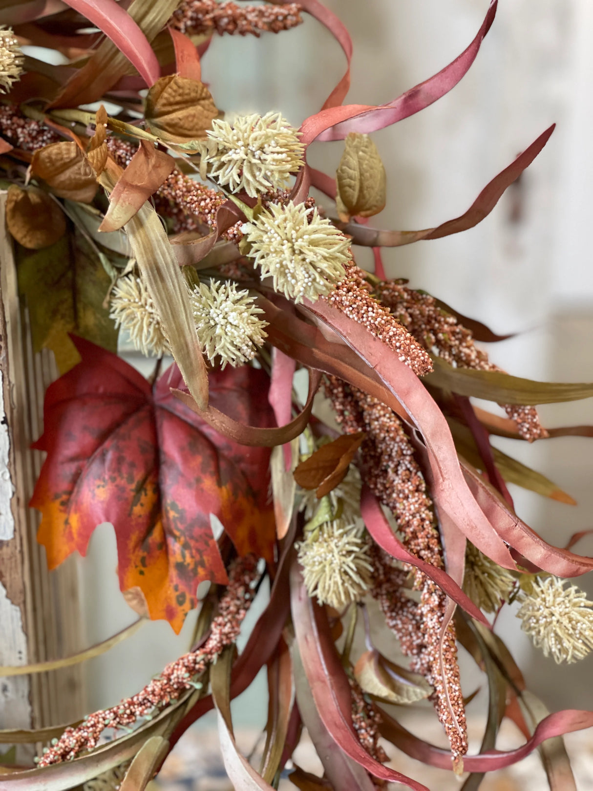 Russet Reed Wreath