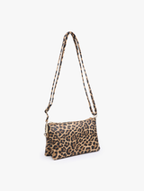 Riley Leopard Crossbody Purse