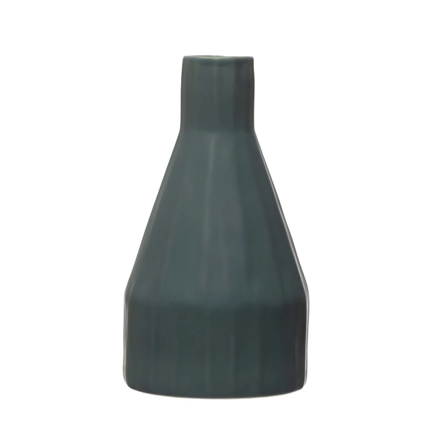 Charlotte Cornflower Stoneware Vase