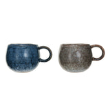 16 oz. Stoneware Mug, 2 Colors (Each One Will Vary)