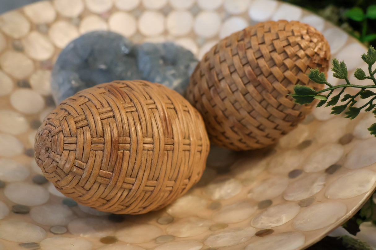 Resin 'Wicker' Easter Egg