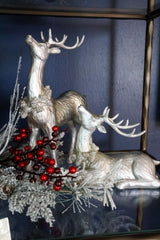 Resin Silver Reindeer- 2 Styles