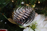 Silver Waves Ornament - 2 Styles