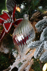 Silver Waves Ornament - 2 Styles