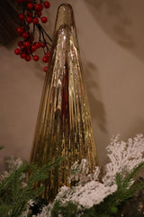 Gold Mercury Glass Tree