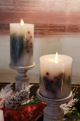 White Wax Berry & Pine Candle -3 Sizes