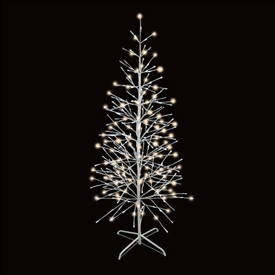 5.5' Birch Twinkle Tree Champagne