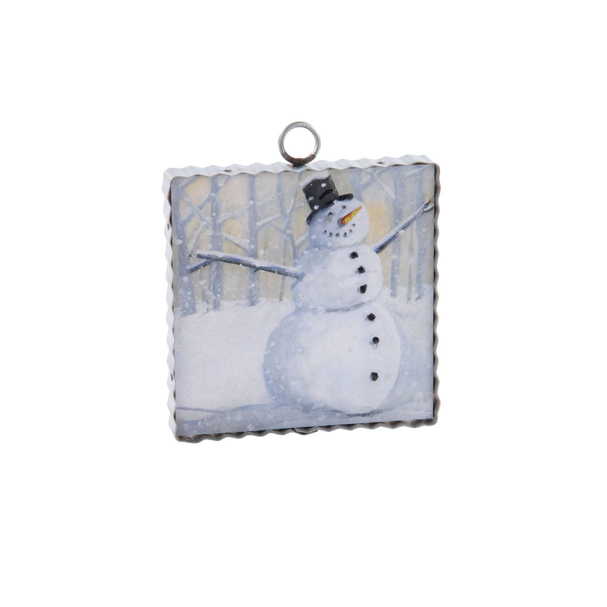 Snowy Snowman Mini Art
