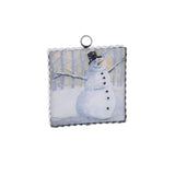 Snowy Snowman Mini Art