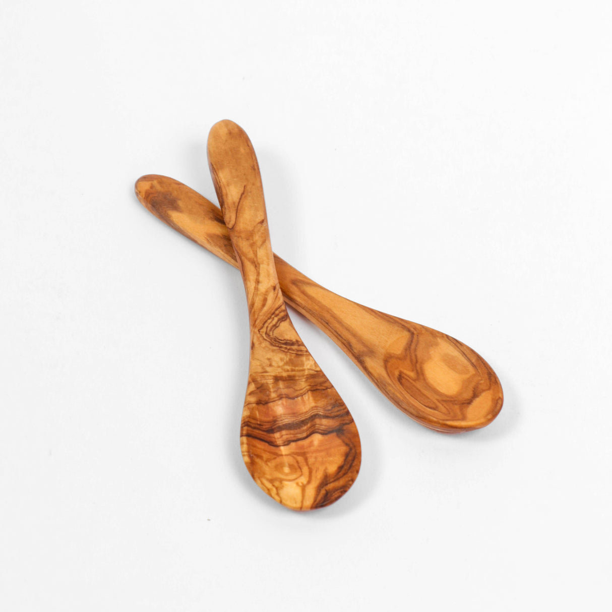 Mini Olive Wood Handmade Spice Spoon