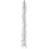 6' Silver Tinsel Garland