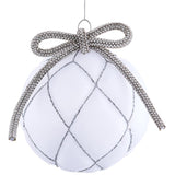 Snow Sweet Glass Ornament