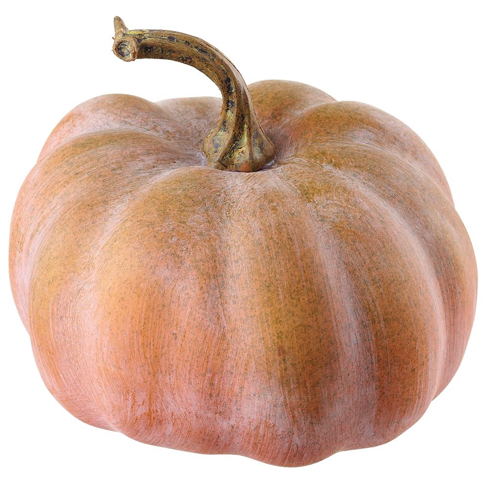 4.5" Poppy Orange Pumpkin