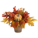 16" Pumpkin Pie Centerpiece