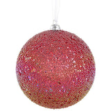 Shatterproof Rose Pink Ornament