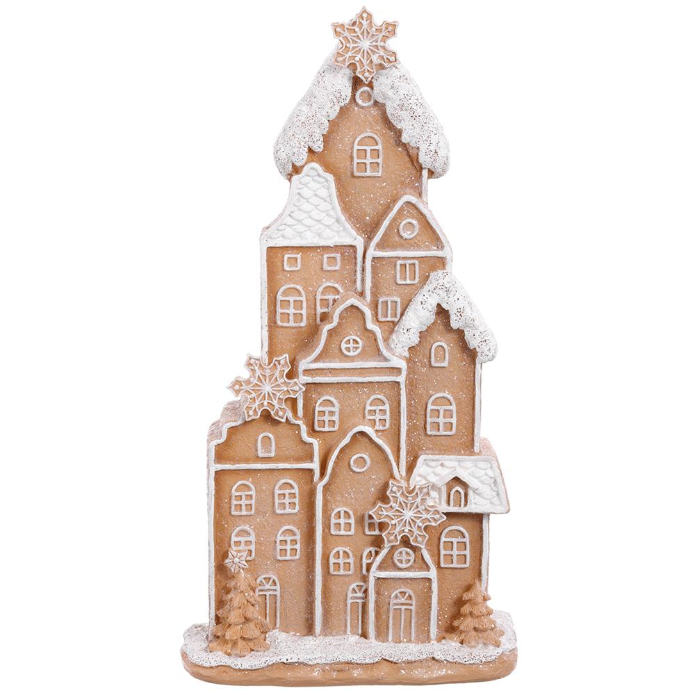 Snowed Gingerbread House