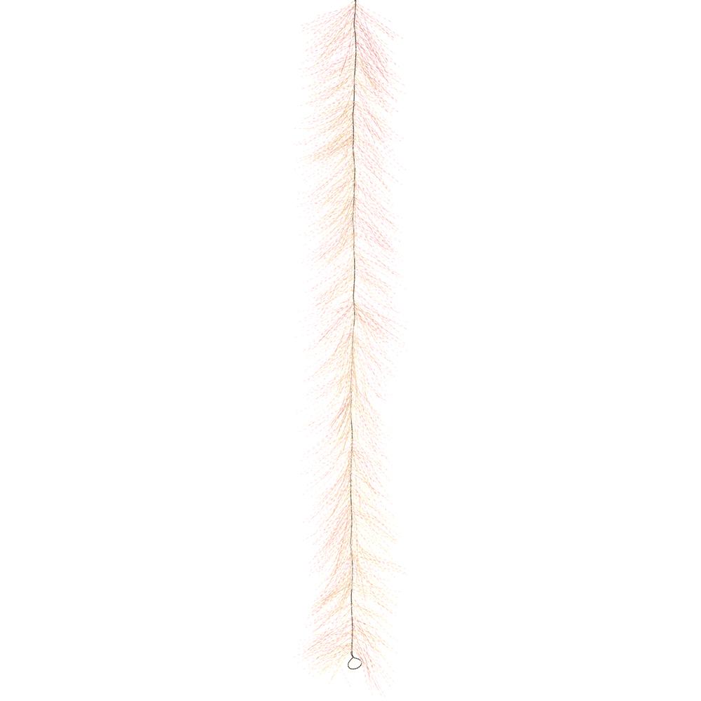 6' Iridescent Tinsel Garland