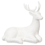 9" White Reindeer