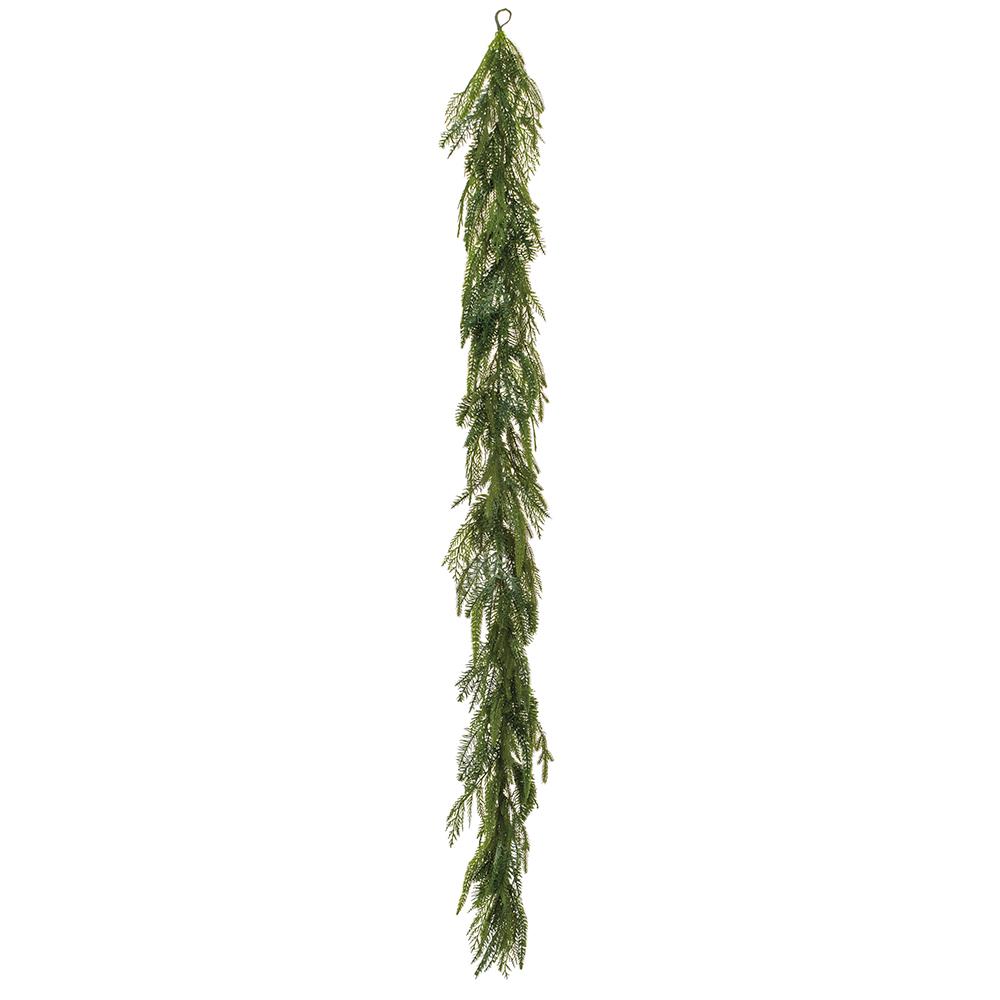 6' Real Touch Mixed Cedar Pine Garland