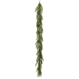 6' Real Touch Mixed Cedar Pine Garland