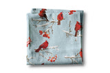 Cardinal Christmas Tea Towel