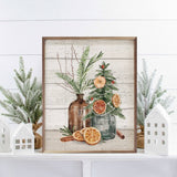 Seasonal Market III By Mary Urban: 16 x 20 x 1.5