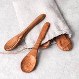 Mini Olive Wood Handmade Spice Spoon