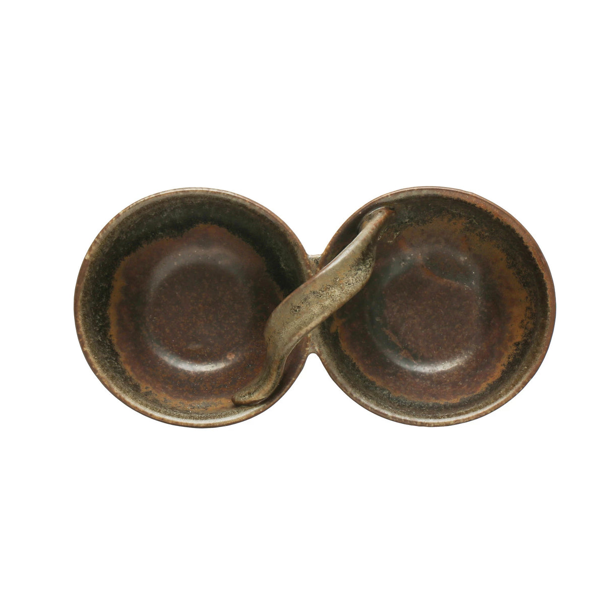 Reactive Glaze Stoneware Dish