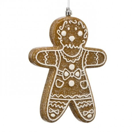 Sugared Gingerbread Ornament Box of 4