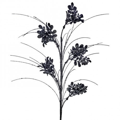 Black Boxwood Grass Spray