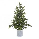 48" Potted Real Touch Norway Spruce Tree