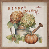 Happy Harvest Watering Can Art