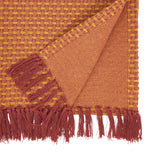 Recycled Orange Woven Table Runner