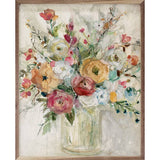 Contemporary Bouquet Wood Art