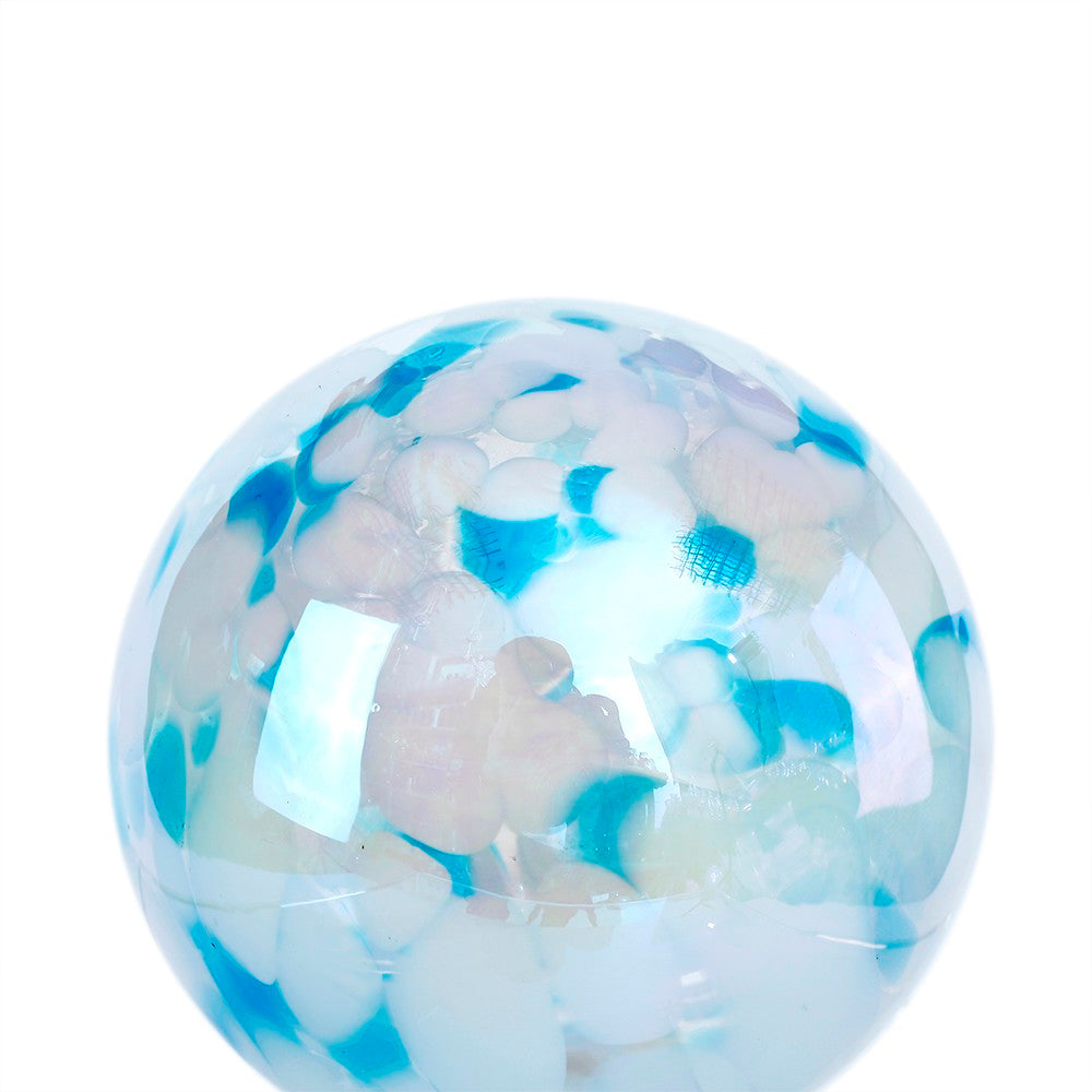 Yankton Blue Glass Orb