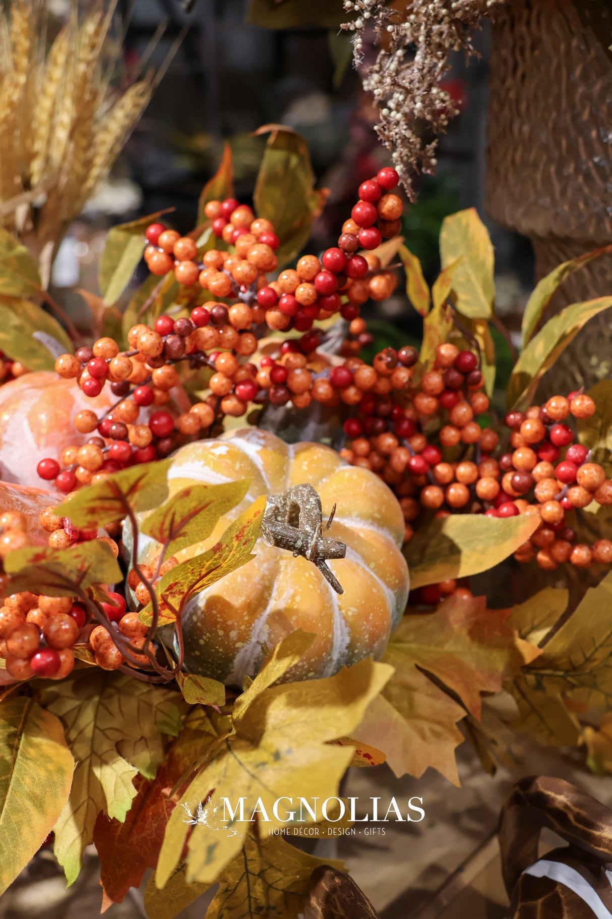 16" Pumpkin Pie Centerpiece