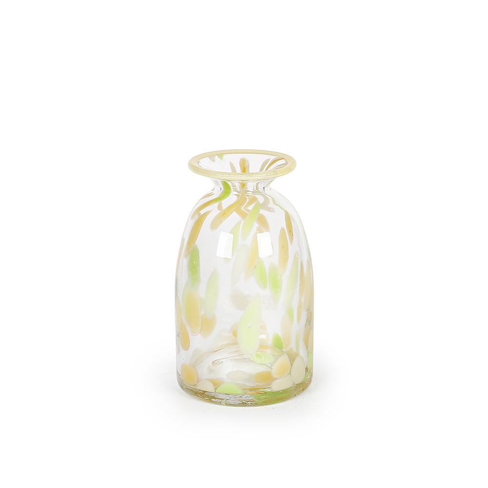 Citrus Spots Glass Vase