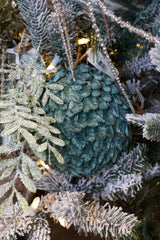 Blue Gray Paper Ornament