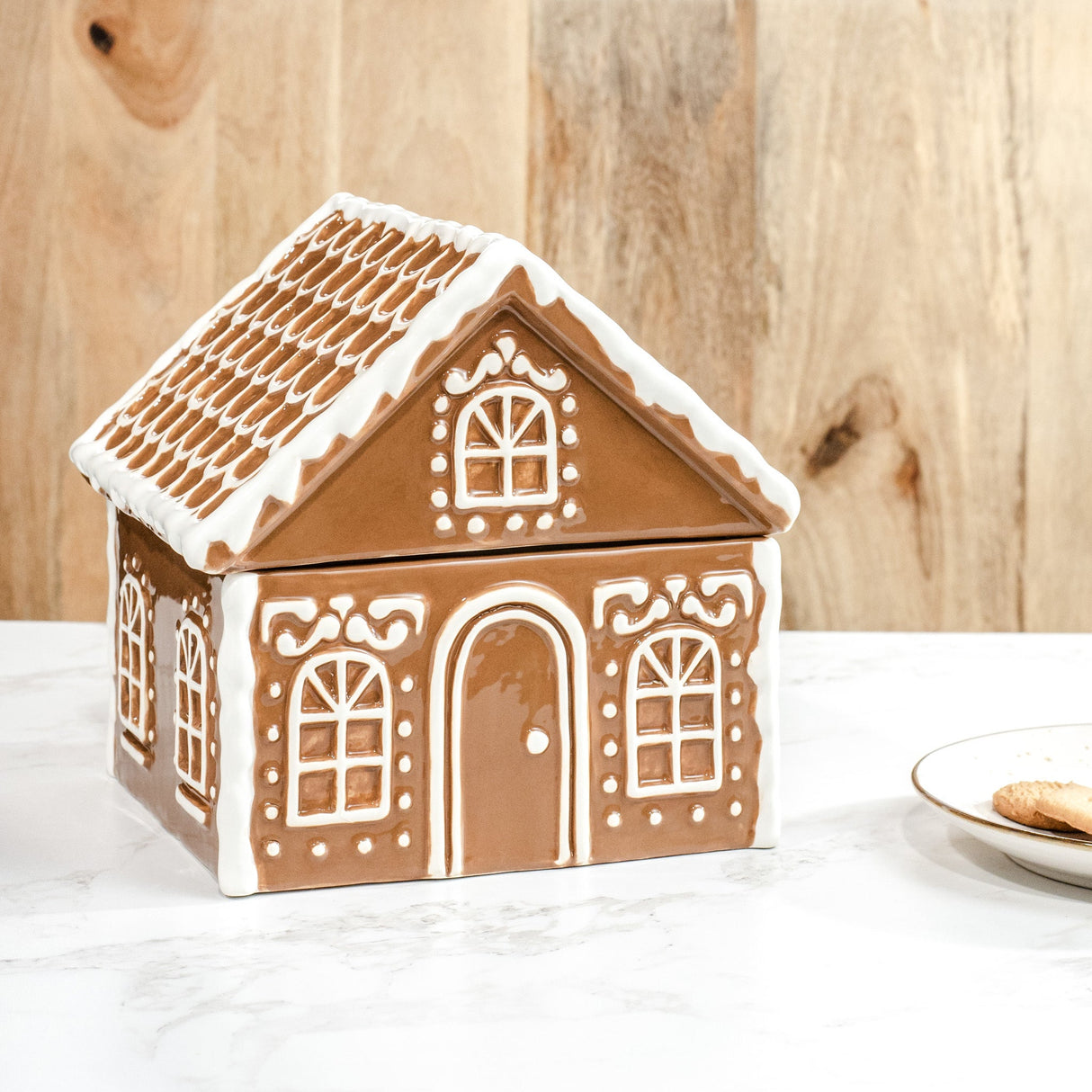 Gingerbread House Cookie Jar