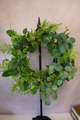 Mixed Fern Eucalyptus Wreath